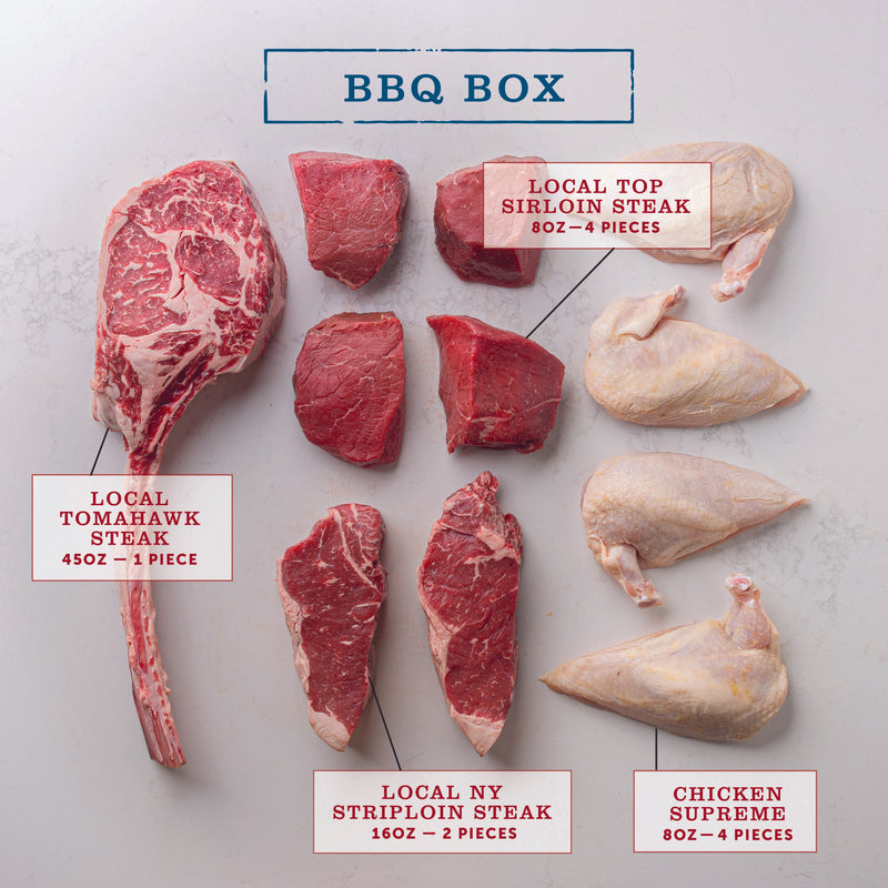 The Butcher Shoppe - Box Menu