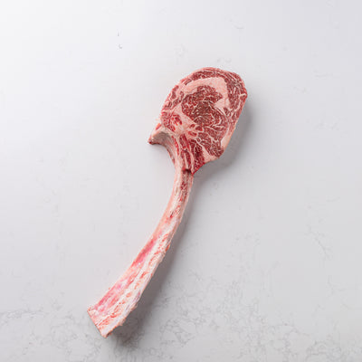 Australian Wagyu Tomahawk Steak from The Butcher Shoppe in Toronto