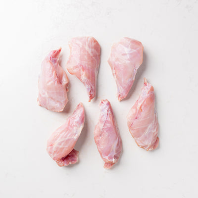 Six Pieces of Frozen Rabbit Legs from The Butcher Shoppe