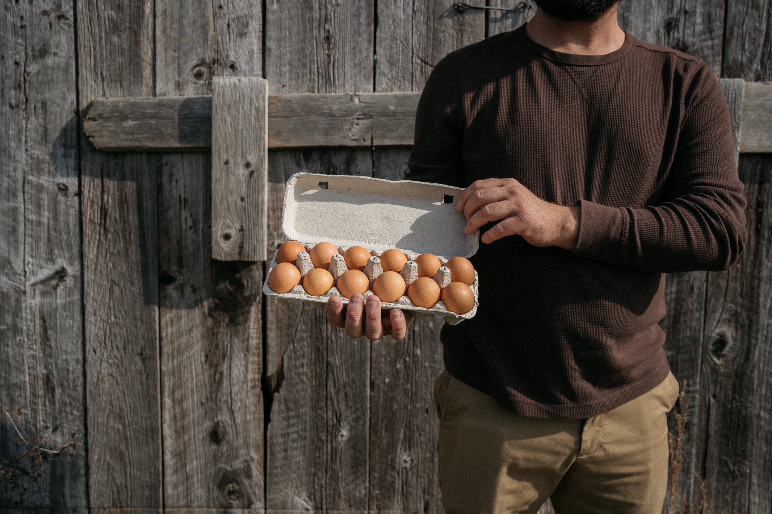 The Butcher Shoppe's Pasture-Raised Eggs