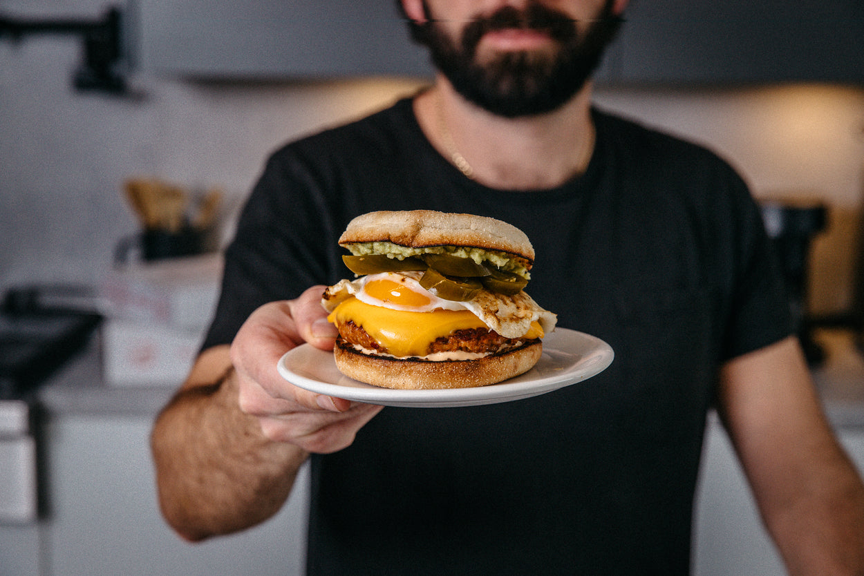 Chorizo Breakfast Burger
