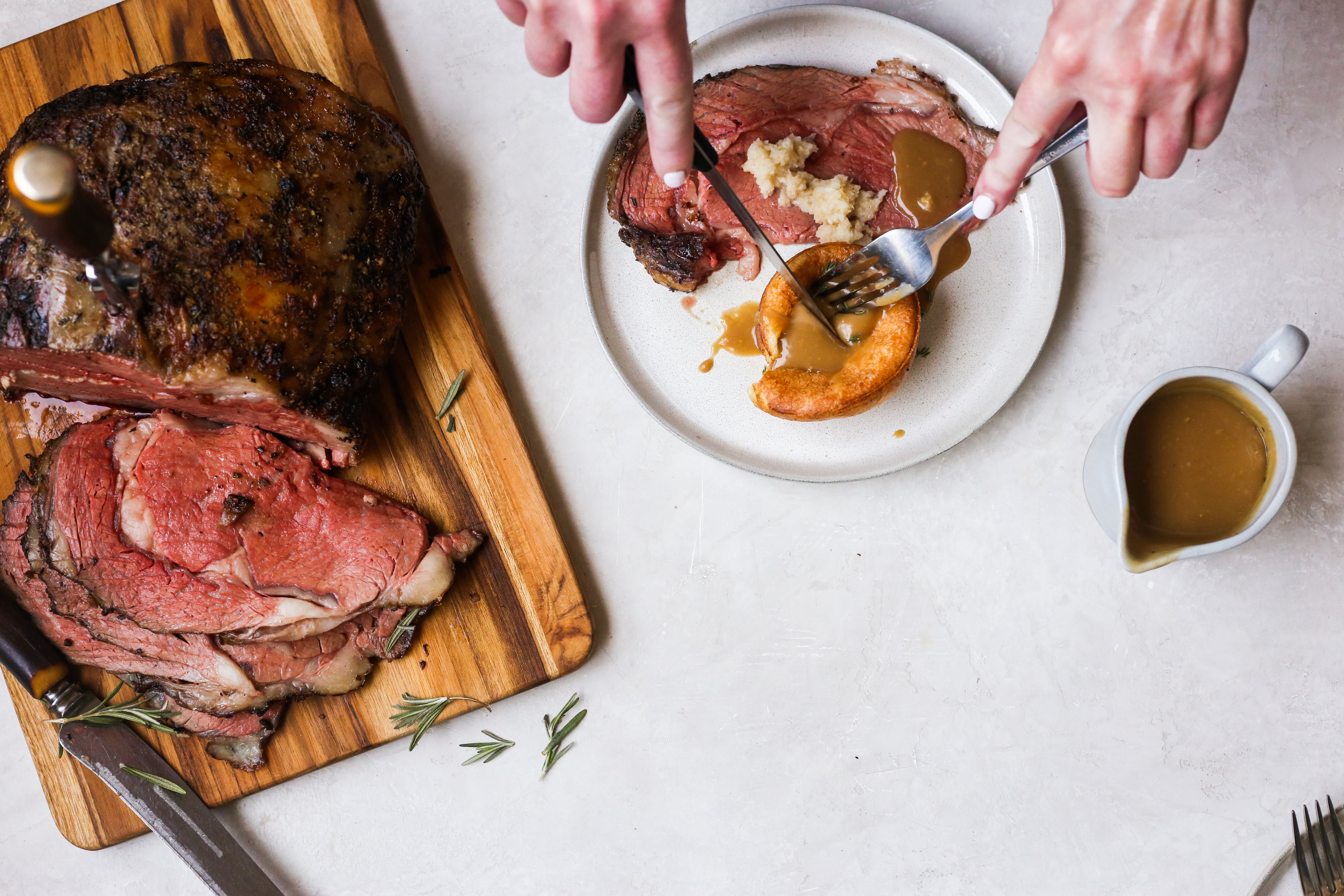 Prime Rib & Yorkshire Pudding