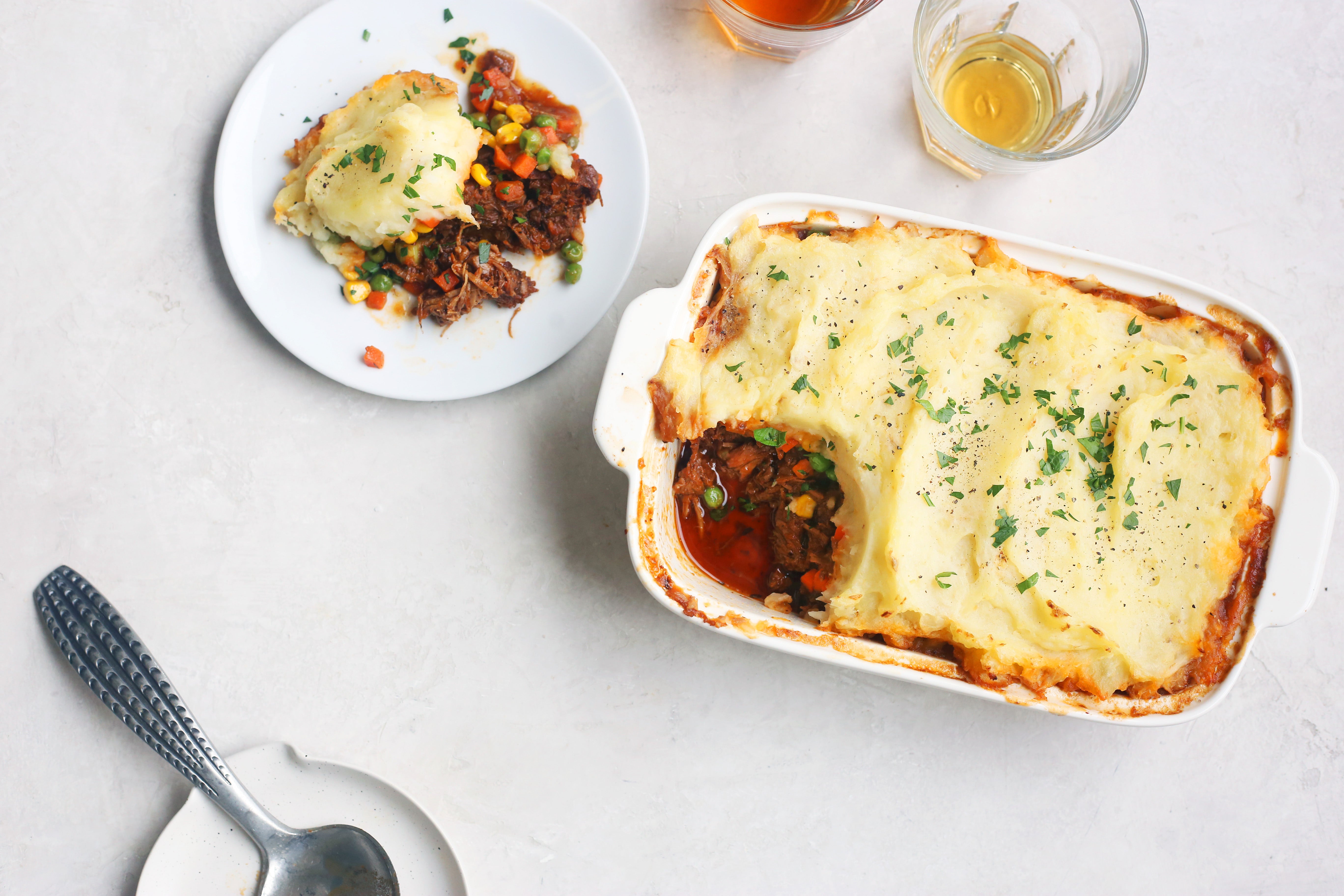 Beer Braised Shepherd's Pie