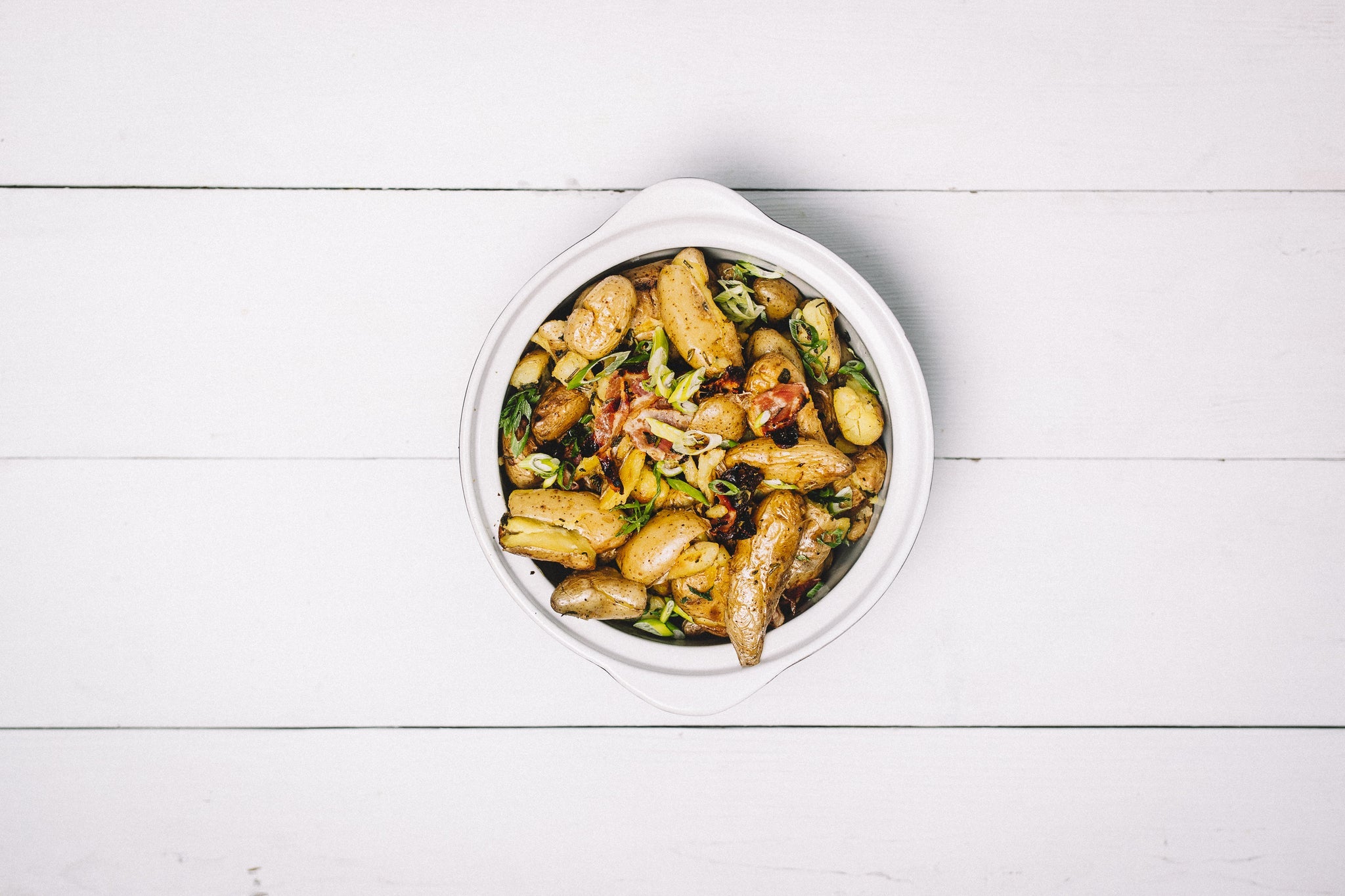 ROAST POTATOES WITH PANCETTA