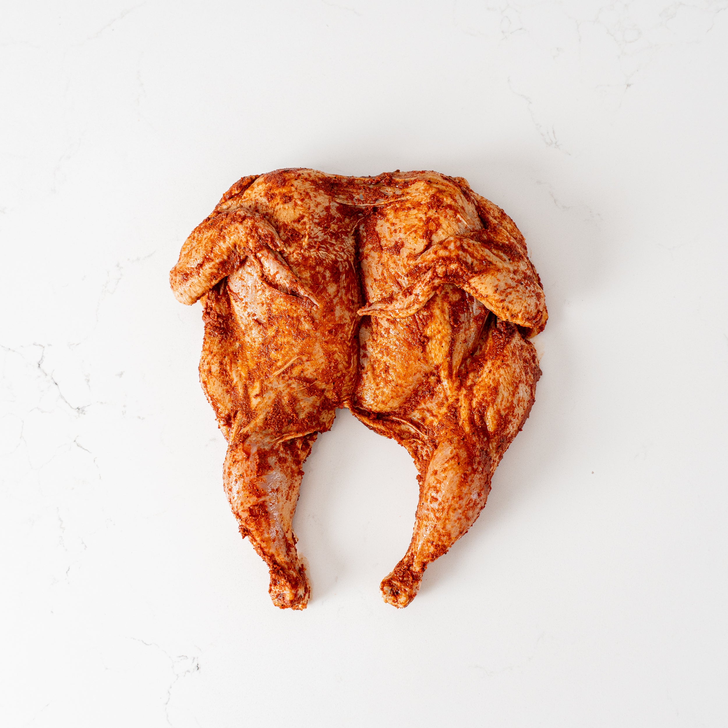 Spiced Whole Spatchcock Chicken