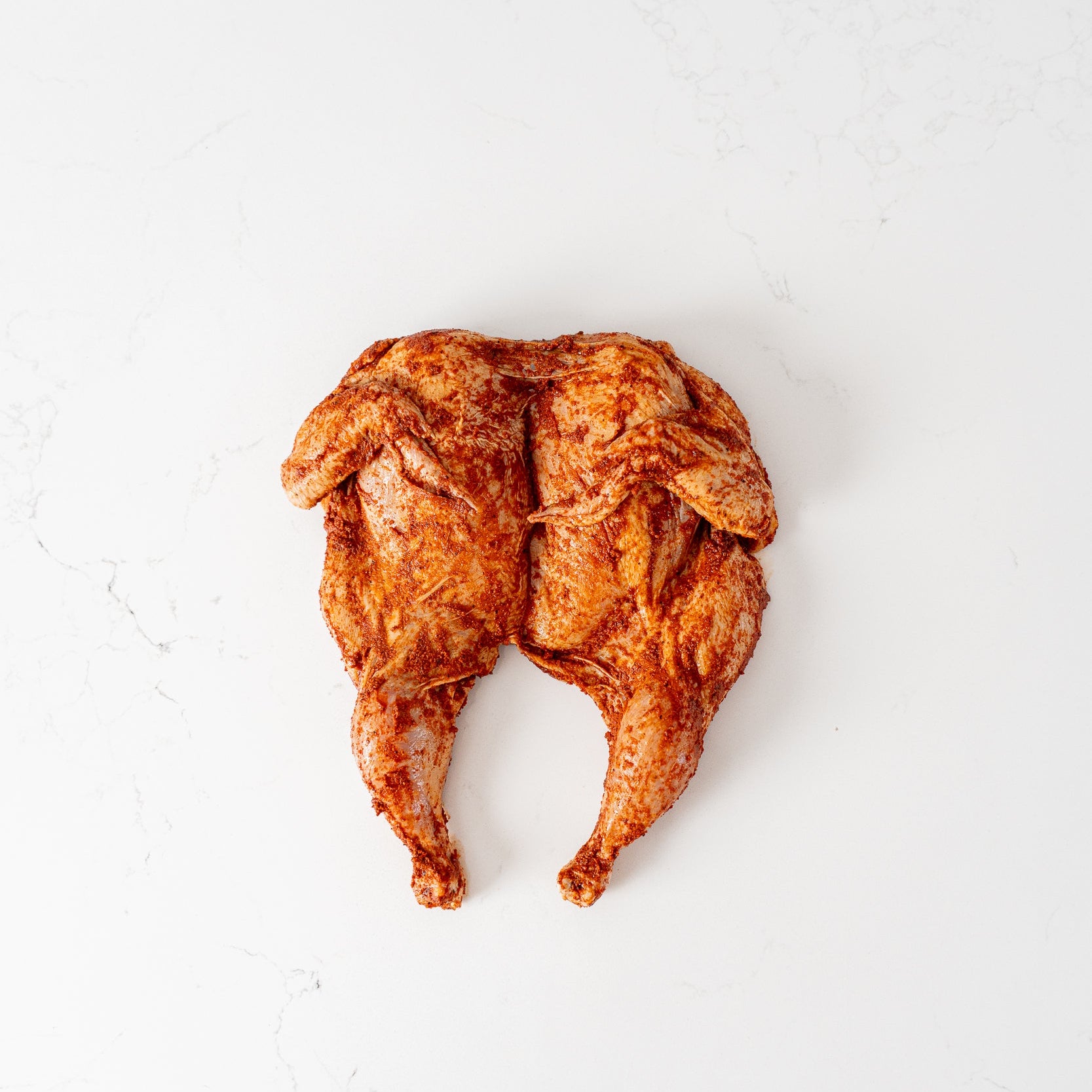 Spiced Whole Spatchcock Chicken