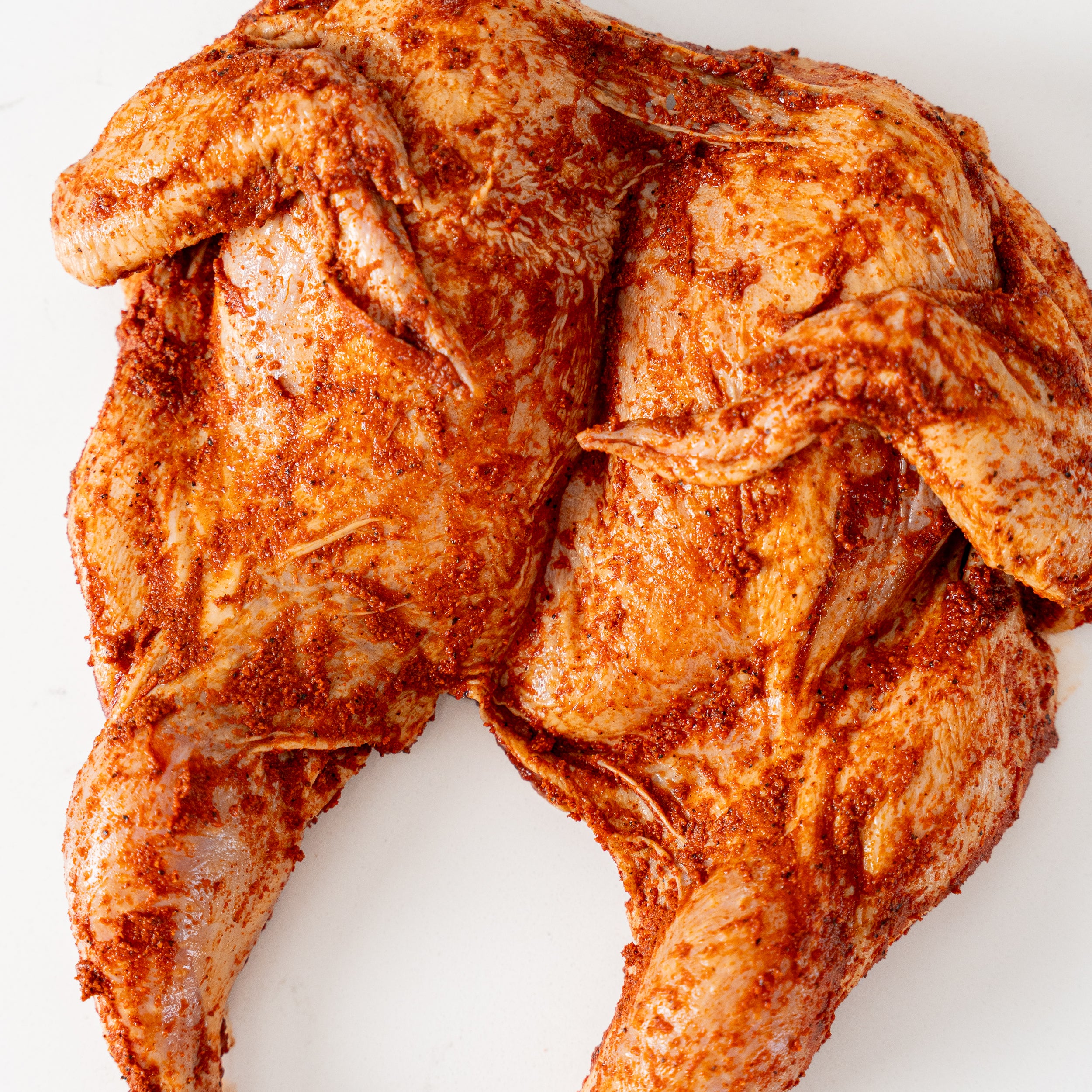 Spiced Whole Spatchcock Chicken