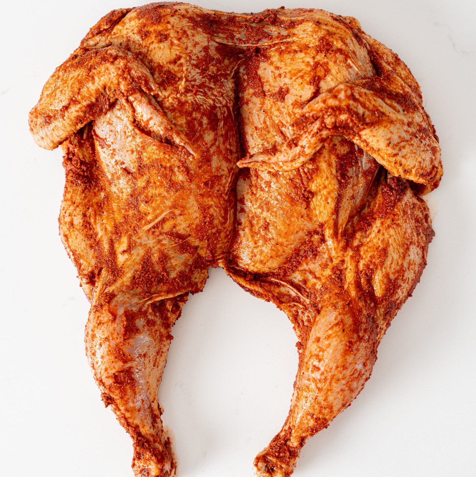 Spiced Whole Spatchcock Chicken