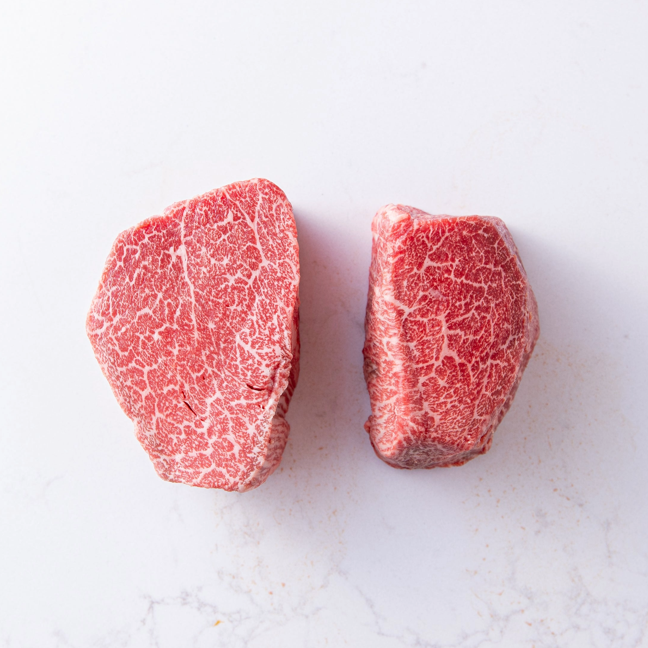 Kobe Certified Beef: Japanese Wagyu Tenderloin Steak (2 Pieces)