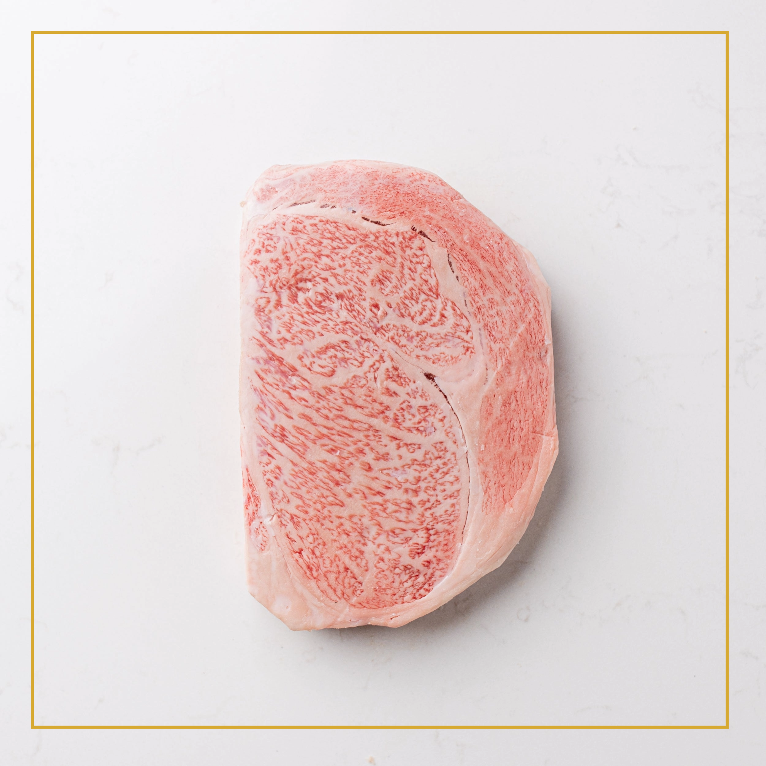 Kobe Certified Beef: Japanese Wagyu Ribeye Steak