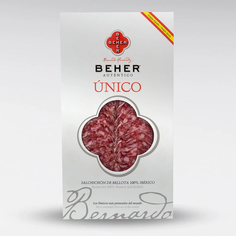 Acorn Fed 100% Iberian Salchichon Sliced