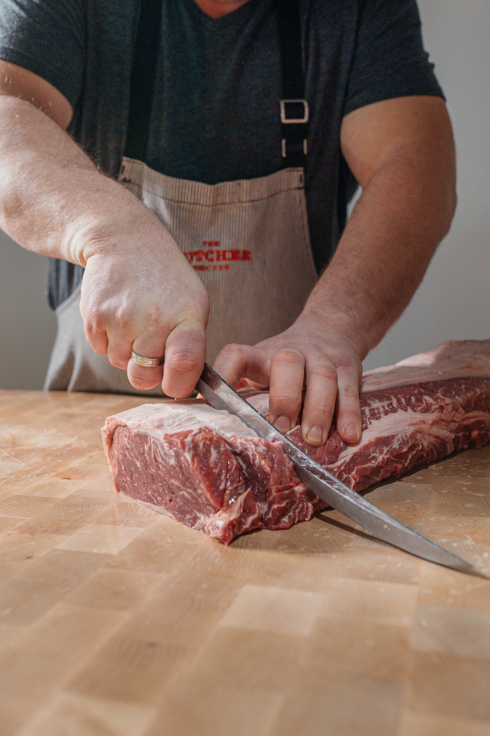 The Art of Butchery at The Butcher Shoppe - BellwetherX: Showcasing the mastery of meatcraft and skillful expertise in collaboration with BellwetherX.