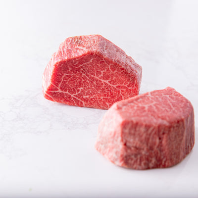Two Japanese Wagyu (Kobe) Tenderloin Steaks from The Butcher Shoppe