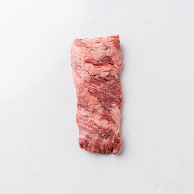 Front View of Skirt Steak from The Butcher Shoppe in Toronto