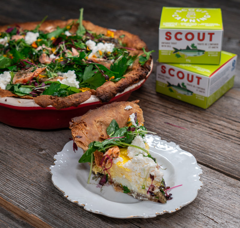 SCOUT Canning: Championing Sustainably Harvested Canned Seafood. Emphasizing SCOUT&
