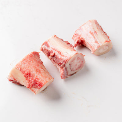 Three Pieces of Beef Bone Marrow from The Butcher Shoppe