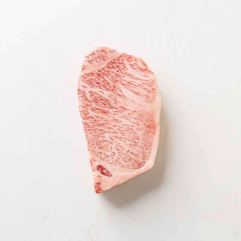 A5 Japanese Wagyu Striploin Steak from The Butcher Shoppe