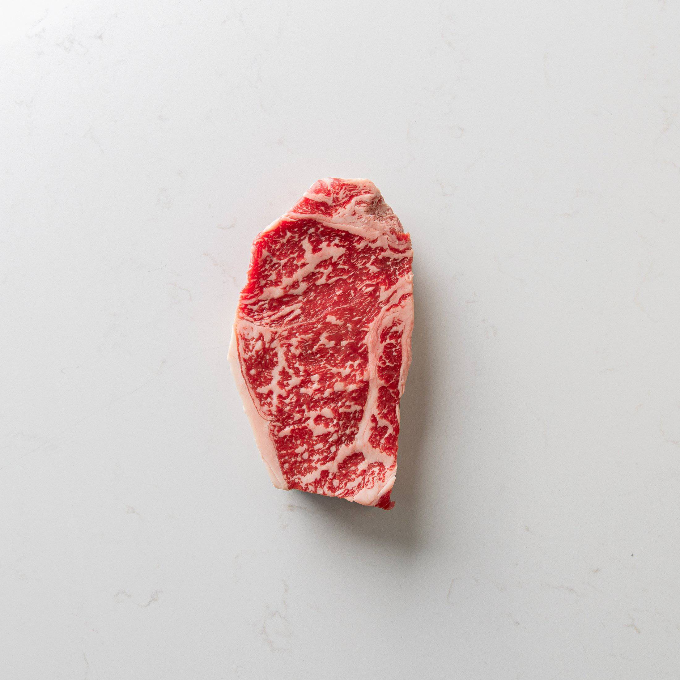 Australian Wagyu (Kobe) Striploin Steak from The Butcher Shoppe