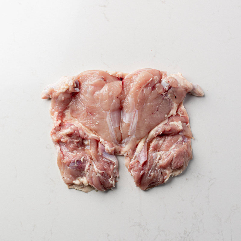Inside of a Flattened Boneless Cornish Hen from The Butcher Shoppe