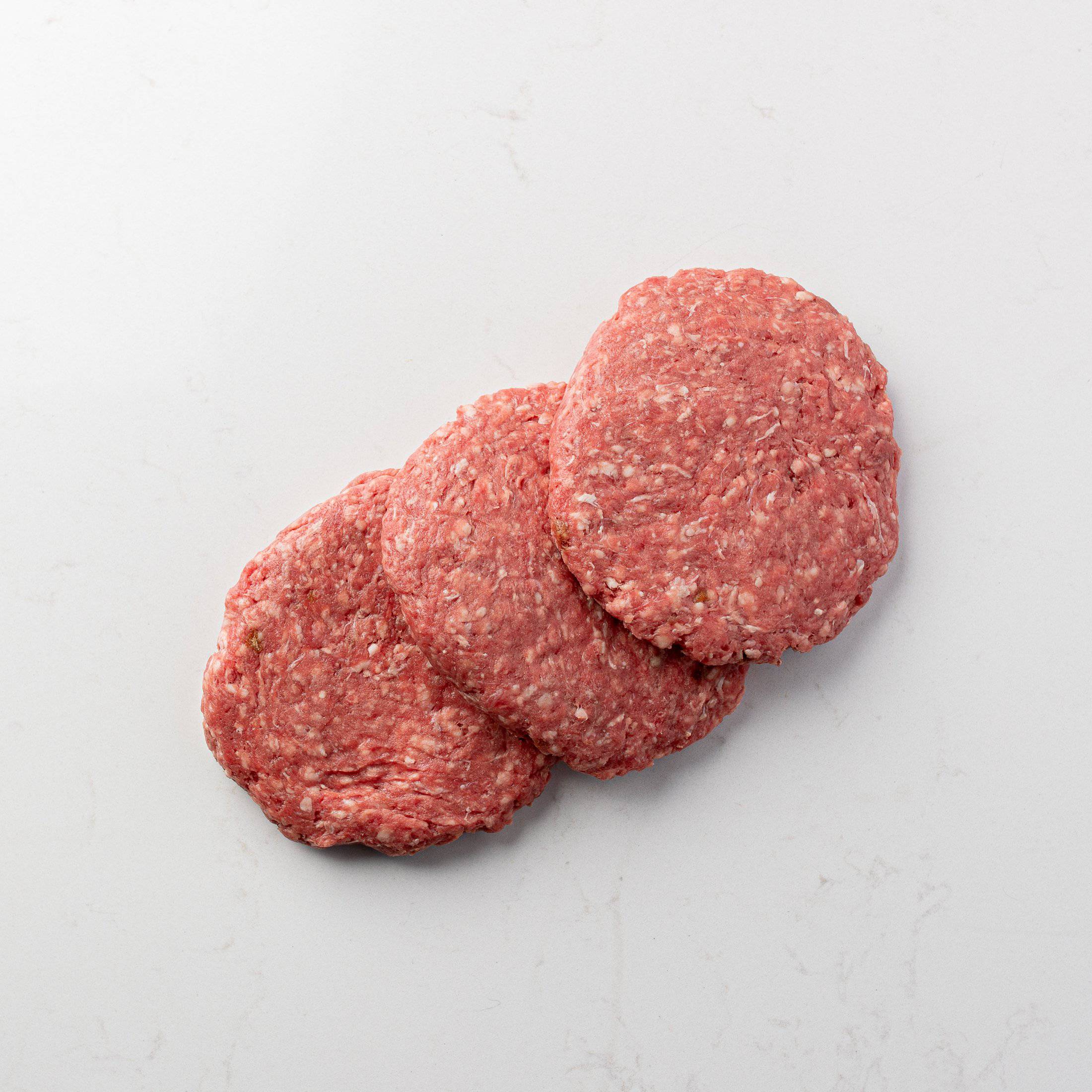 Brisket and Chuck Burgers (Box) - butcher-shoppe-direct