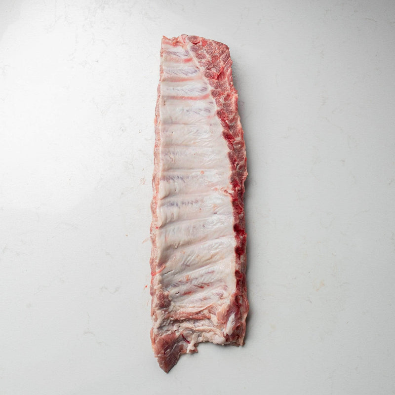 Underside of Pork Back Ribs from The Butcher Shoppe