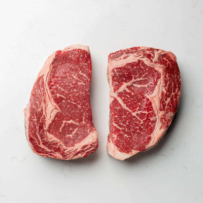 Two Ribeye Steaks from The Butcher Shoppe