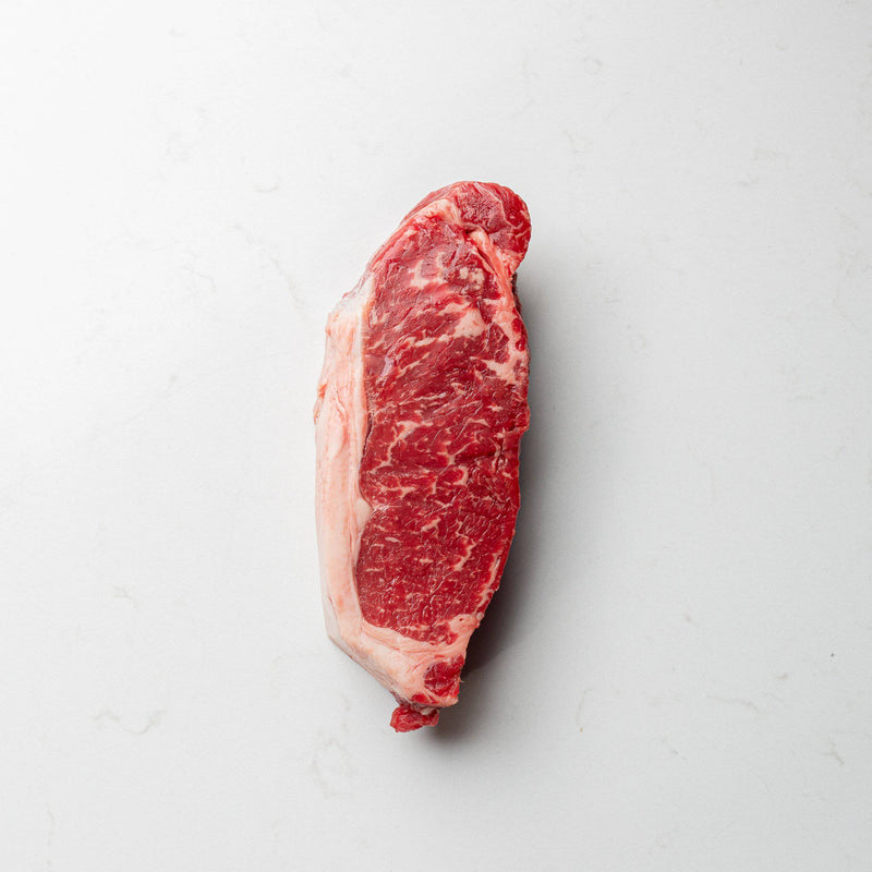Prime New York Striploin Steak from The Butcher Shoppe