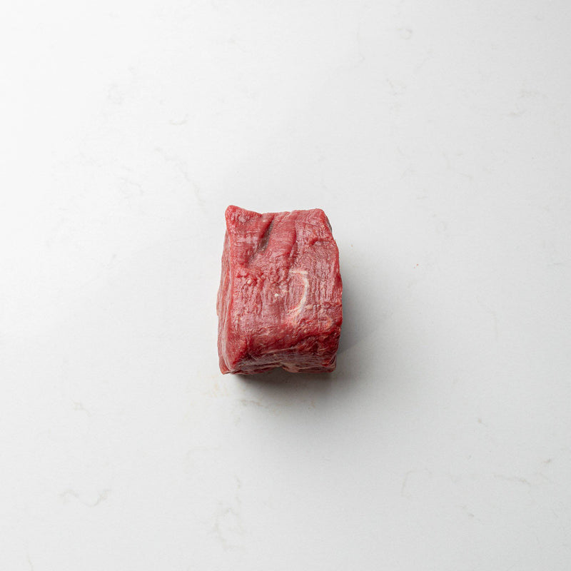 Side View of Prime Tenderloin Steak from The Butcher Shoppe