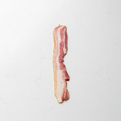 Individual Piece of Thick Sliced Bacon from The Butcher Shoppe