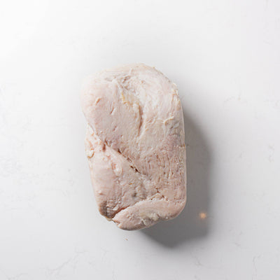 Cooked Natural Turkey Breast Solid Skin Off - butcher-shoppe-direct