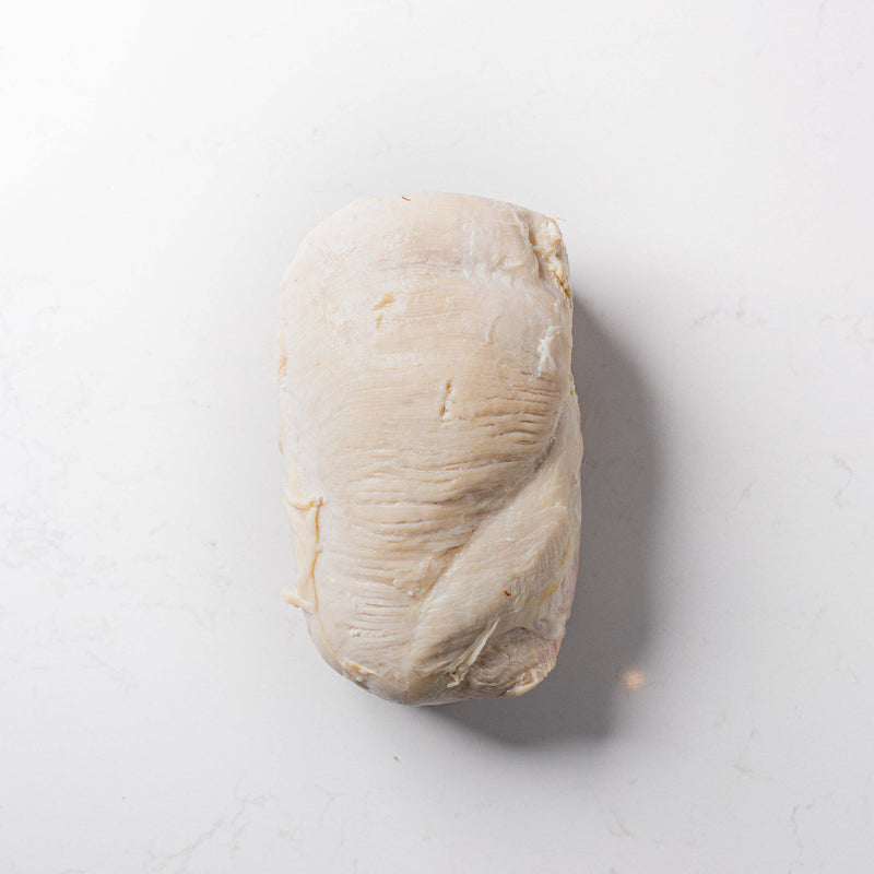 Cooked Natural Turkey Breast Solid Skin Off - butcher-shoppe-direct