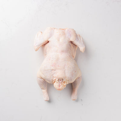 Top view of Halal Whole Chicken from The Butcher Shoppe